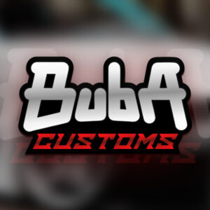Naklejka - BUBA CUSTOMS
