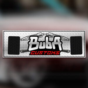 Naklejka - BUBA CUSTOMS SLAP